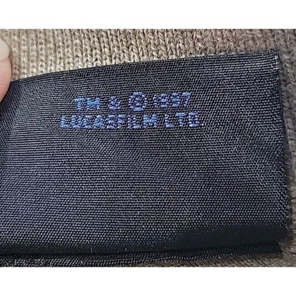 Vintage 90s Star Wars Episode 1 Polo Men's Large Phantom Menace Lee Sport - Picture 9 of 12